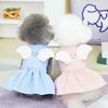 Elegant Pet Small Dog Dress Angel Wings Tank Sleeveless Cotton Pet Puppy Dog Dress Cat Princess Pet Dog Clothes