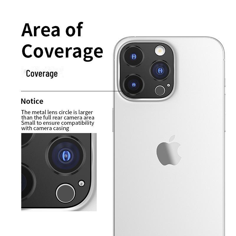 Матовая защитная пленка для линз Apple iPhone 15 Pro Max с защитой от царапин