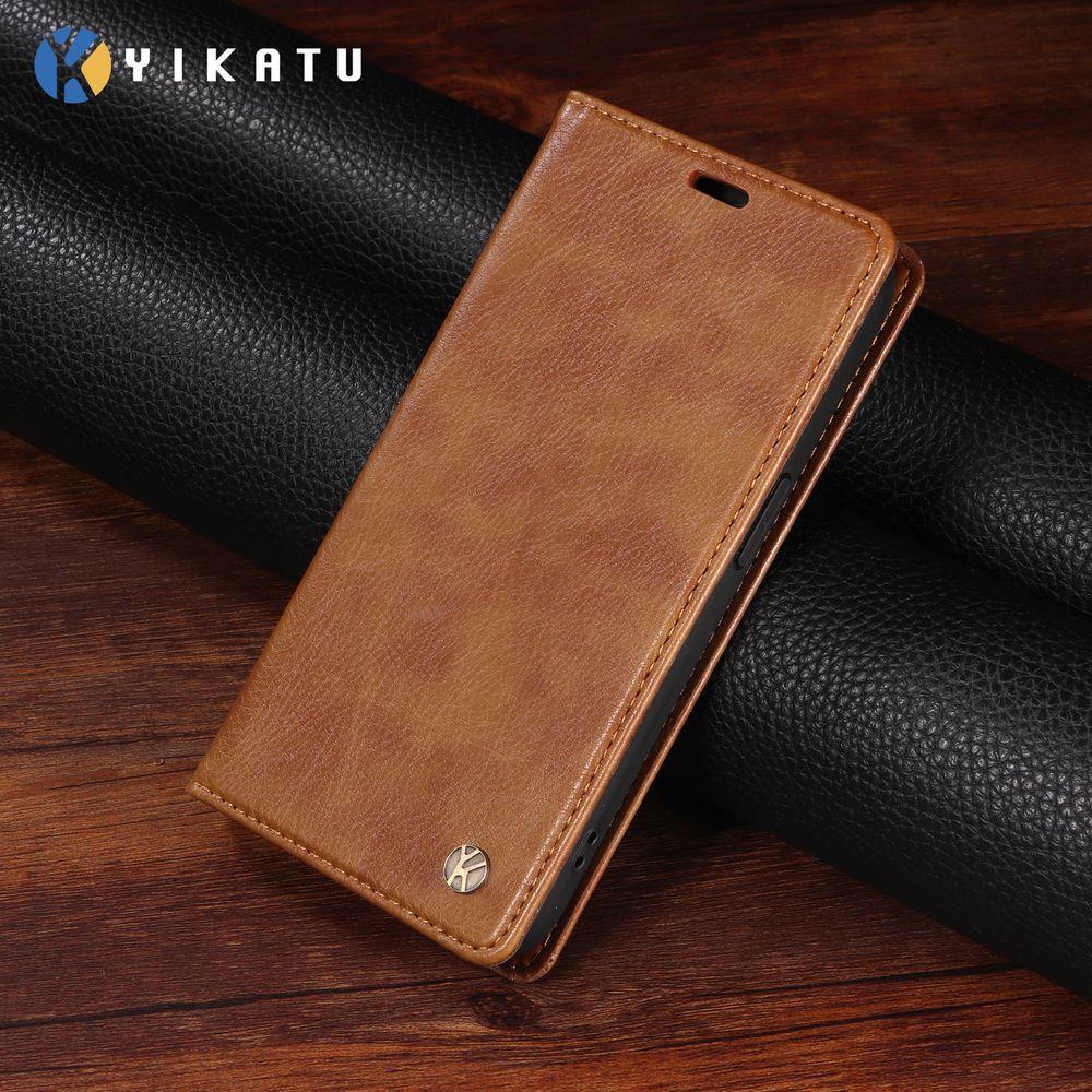 Деловой кожаный чехол для Sony Xperia 1 5 10 III IV V VI Чехол-книжка с держателем для карт и чехлом для телефона