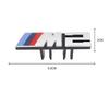 3D Car Front Grille M Badge Emblem Decoration Accessories For bAB-BMW M M1 M2 M3 M4 M5 M6 M7 E39 E87 E60 E46 E53 E90 F10 F20 F25 BW4