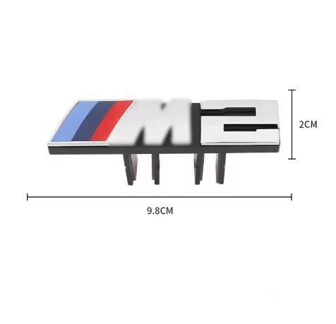 3D Car Front Grille M Badge Emblem Decoration Accessories For bAB-BMW M M1 M2 M3 M4 M5 M6 M7 E39 E87 E60 E46 E53 E90 F10 F20 F25 BW4