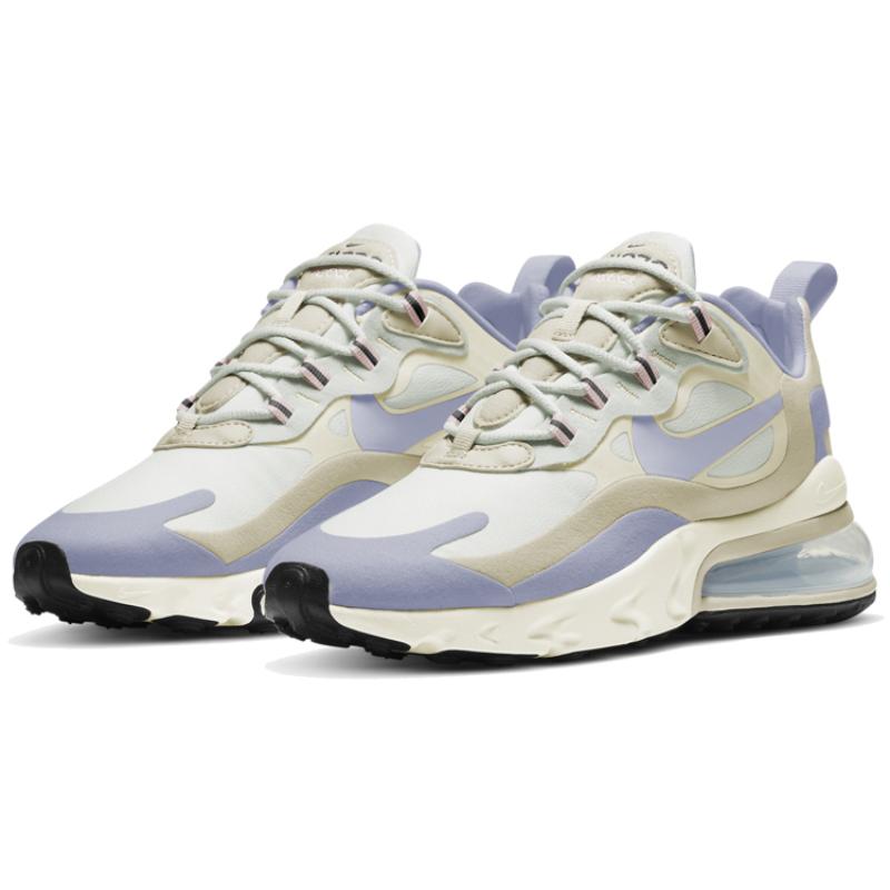 Nike Air Max 270 React Fossil Ghost Women's Sneakers Casual Shoes CT1287-100