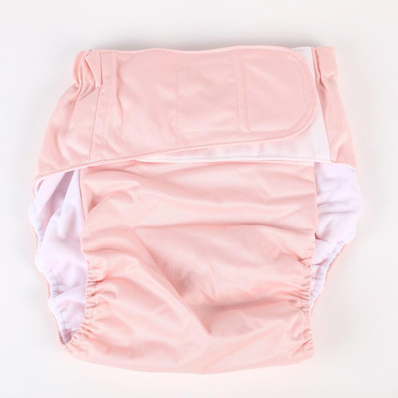 Washable Adult Cloth Diapers Waterproof Leakproof Reusable Incontinence Underwear Elderly Seniors