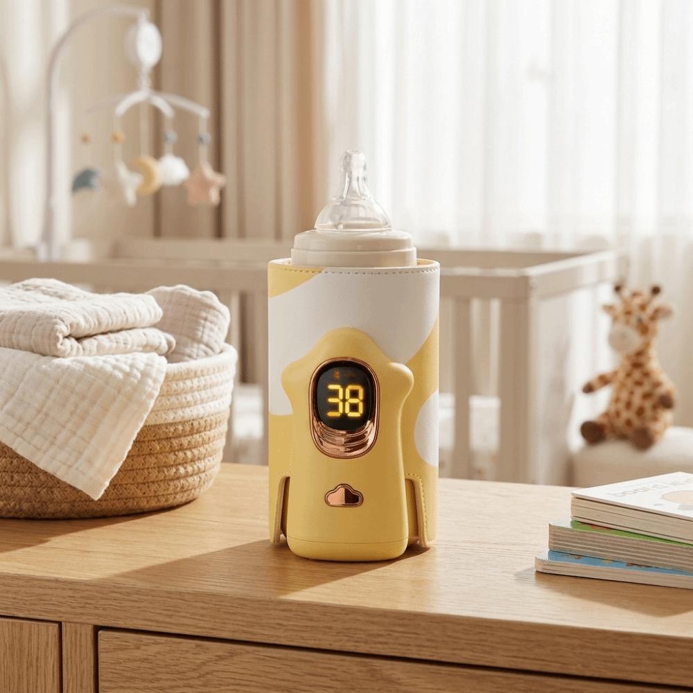 LED Display Breast Milk Warmer Multifunction Bottle Warmer Sleeve  Feeding Accessories