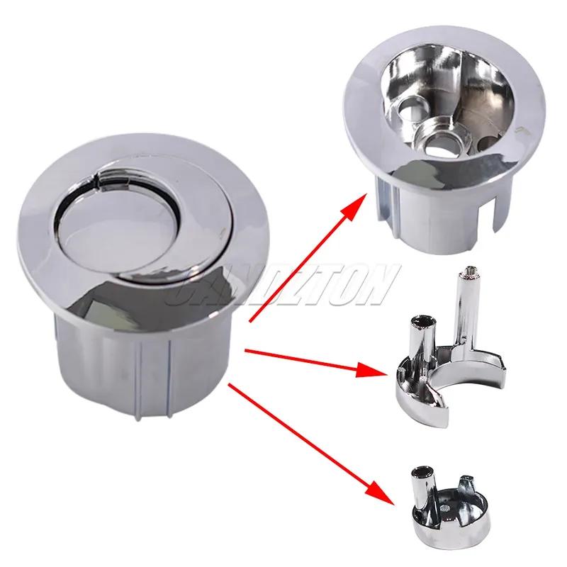 For Roca AH0001800R Dual Flush Push Button Threaded Push Rods Short Body D2D Chrome New Style