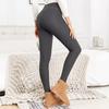 Зимние леггинсы с флисовой подкладкой, женские термоколготки, однотонные, очень толстые леггинсы с флисовой подкладкой, повседневная одежда