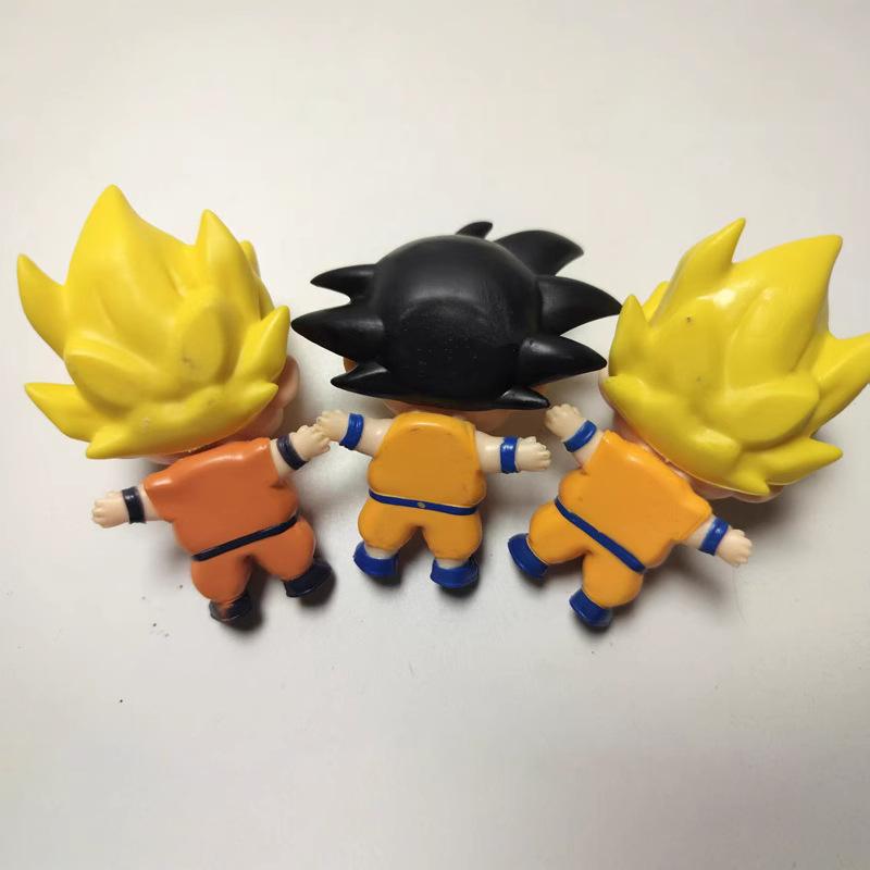 9 шт./комплект Аниме Фигурка Dragon Ball Будь Полным Гоку Вегета Буу Фриза Фигурки Действия ПВХ Статуя Коллекционная Модель Игрушки Подарки для Детей