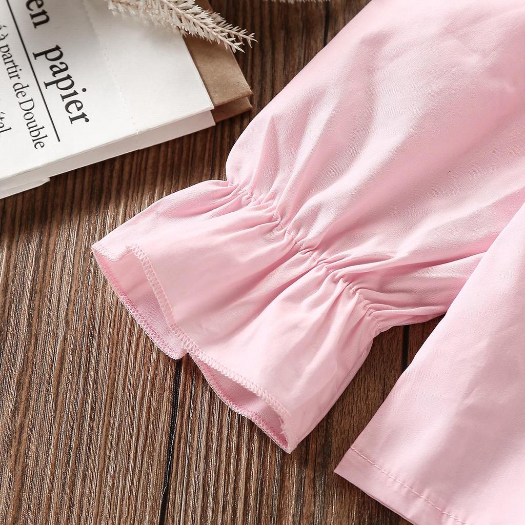 Детские школьные рубашки с рюшами для девочек, блузки, белая хлопковая весенне-осенняя детская одежда с длинными рукавами для подростков 8, 10, 12, 13 лет