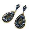 [M8218] - Designer Earrings 'Sissi' Blue