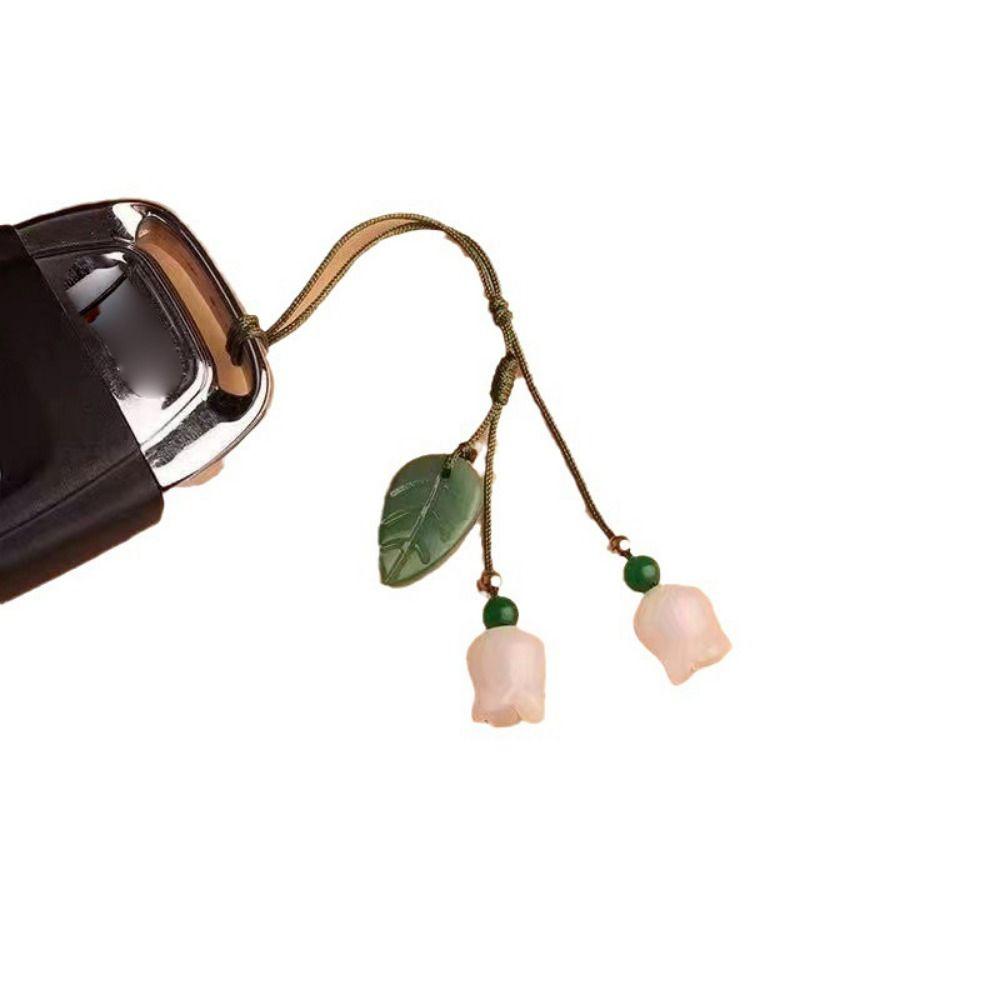 Подвеска на цепочку для мобильного телефона в виде цветка «Счастливый» в китайском стиле с цветком для телефона на шнурке и сумке