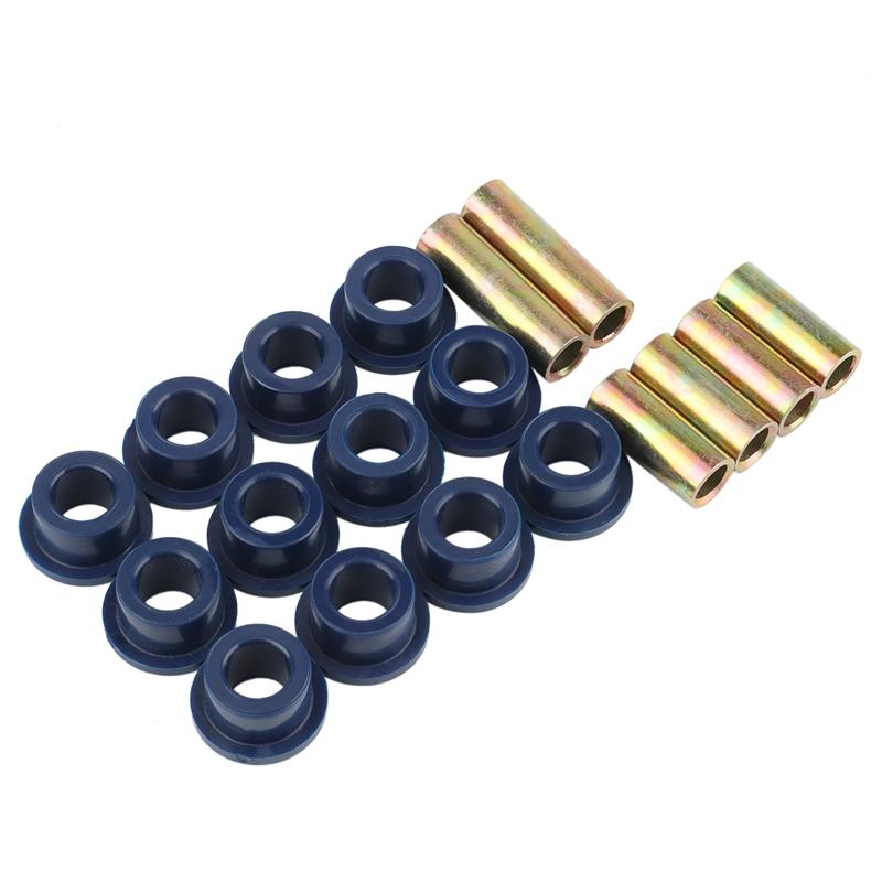 GZMO Front Lower Spring+Front Upper A Arm Suspension for Club Car Bushing Kits,Replace Bushings 1016346,1016349,1016350,Blue