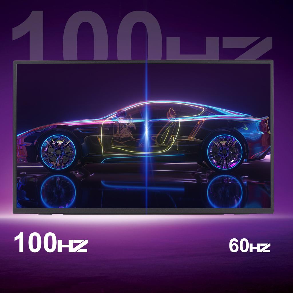 Portable Monitor 18.5 ''FHD 100Hz Computer Monitor Gaming Monitor Office Monitor for Laptop MacBook