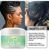 250ml Traction Alopecia Styling Braiding Gel Edges Control Hair Shaping Cream Biotin Anti Break Hair Wax Anti Hair Loss Hair Care