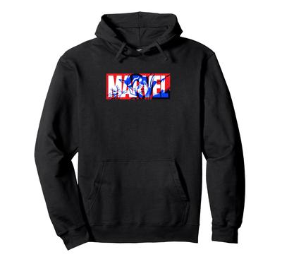Худи с логотипом Marvel и комикс-артом Доктора Стрэнджа