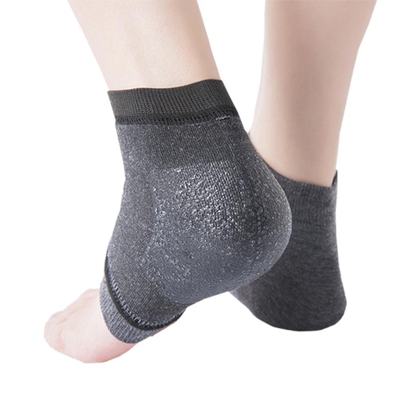 Silicone Anti-Crack Heel Socks for Men & Women - Protective Foot Cover To Prevent Heel Cracking