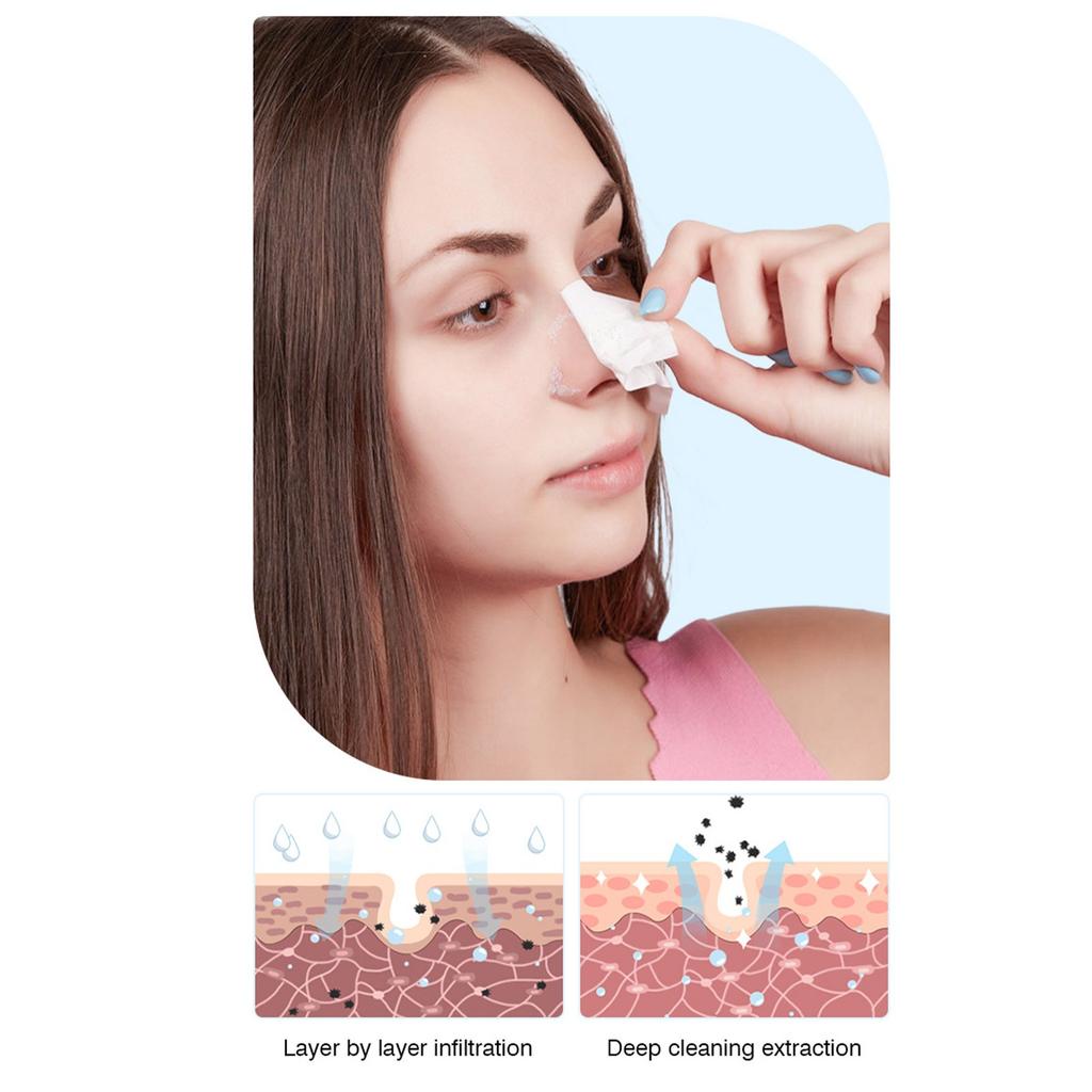 Remove Nasal Strips Pore Strip Clear Black Head 3-шаговый набор для чистки прыщей, сужения пор и удаления черных точек с помощью ложки +40 полосок 30 г