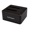 Station D'accueil USB 3.0 - StarTech.Com - 2 Baies - Support HDD/SSD 2,5"/3,5" - Plug and Play - Noir