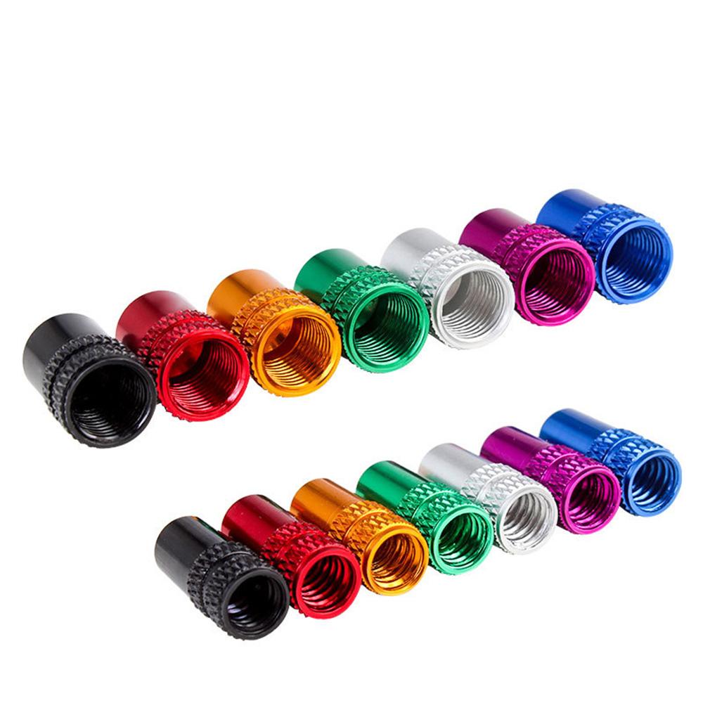 MTB Dustproof Aluminium Zinc Zinc Alloy Valves Cover Tyre Air Caps Schrader Valve Presta Valve Valve Cap