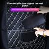 PU Leather Car Anti-Kick Mats Auto Seat Back Protector Cover For Children Kids Car Back Seat Anti-Dirty Pad Car Accessories