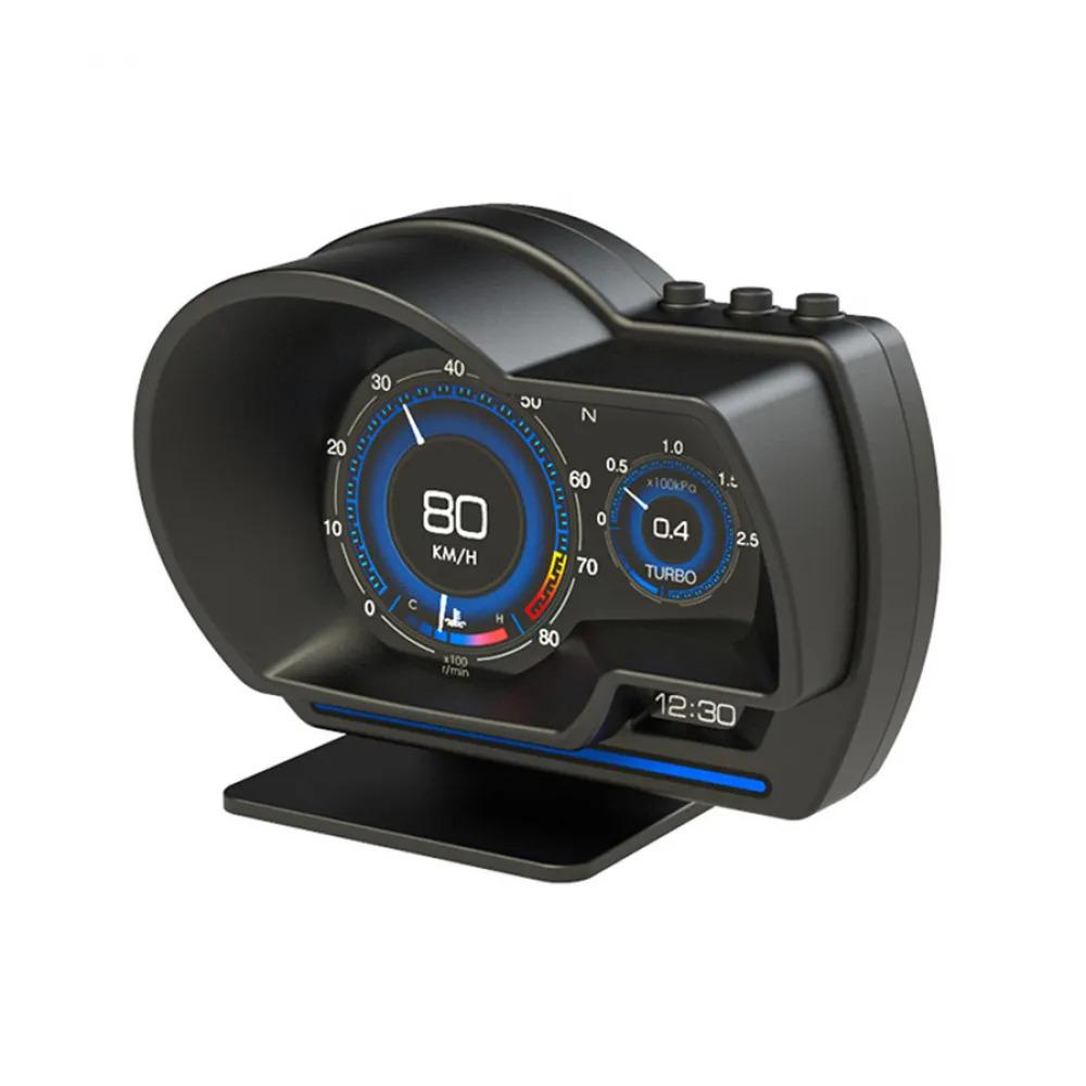 Многофункциональный цифровой прибор Автомобильный HUD OBD2 GPS Спидометр