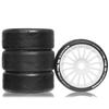 1/8 Short Truck Tires Plastic Wheel Rims 17mm Hex for 1:8 RC Off-road Car Buggy Arrma HSP HPI Traxxas Redcat Losi Kyosho Parts