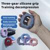 Силиконовый кистевой эспандер для укрепления пальцев, эргономичный тренажер для силы хвата, кольцо, артрит, кистевая терапия, реабилитация, тренировочное оборудование