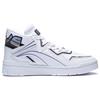 Li Ning Mid Prm Кожаные Нескользящие, Износостойкие, Легкие Высокие Кеды для Скейтбординга Мужские Стандартные Белые AGCS151-1