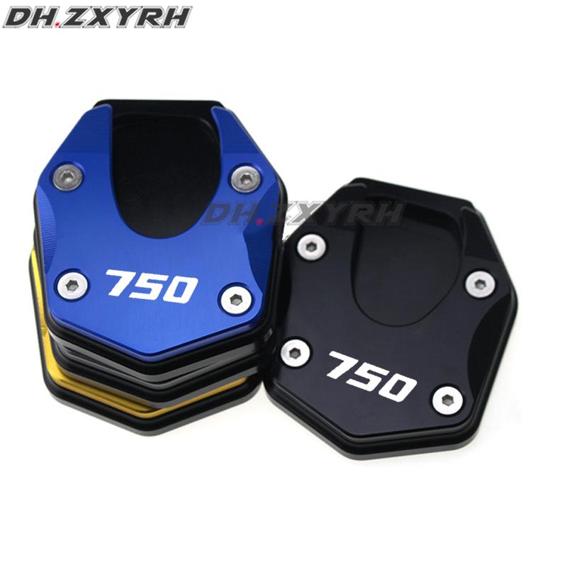 Motorcycle CNC Kickstand Extension Foot Side Stand Enlarge Plate Pad Fit For Forza750 forza 750 -2024