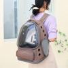 Transparent Pet Carrier Backpack Ventilated Pet Travel Bag Cat Carrying Bag  Outdoor Use