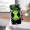 Popular Anime Ben 10 Phone Case For IPhone 16 15 14 11 12 13 Mini Pro XS Max Cover 6 7 8 Plus X Funda Shell