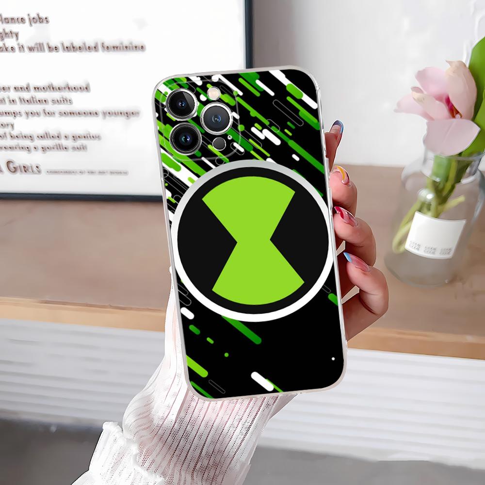 Popular Anime Ben 10 Phone Case For IPhone 16 15 14 11 12 13 Mini Pro XS Max Cover 6 7 8 Plus X Funda Shell