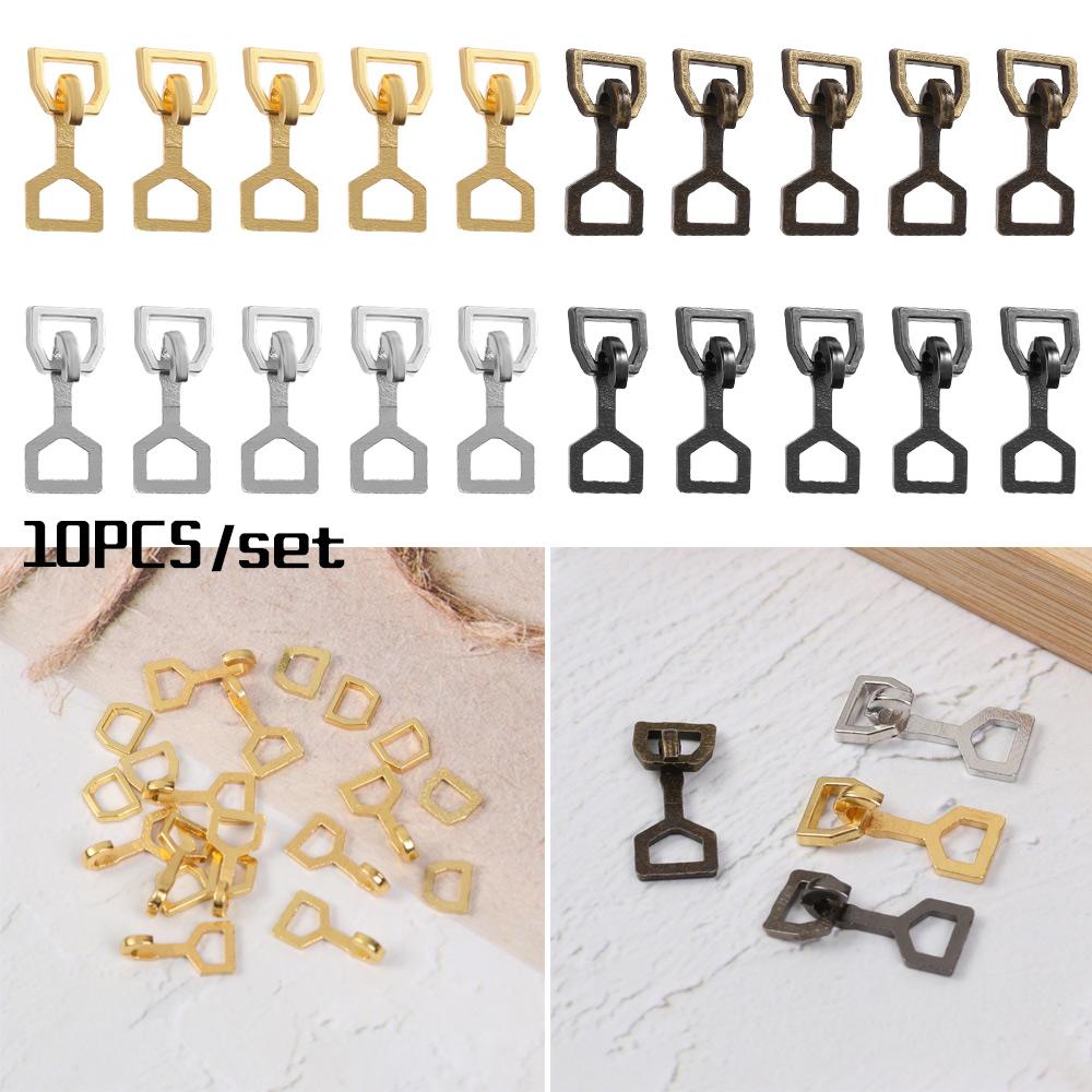 10 Sets Newest Metal Parts Doll Bags Buckles Shoes Accessories Belt Buckle Diy Dolls Buttons