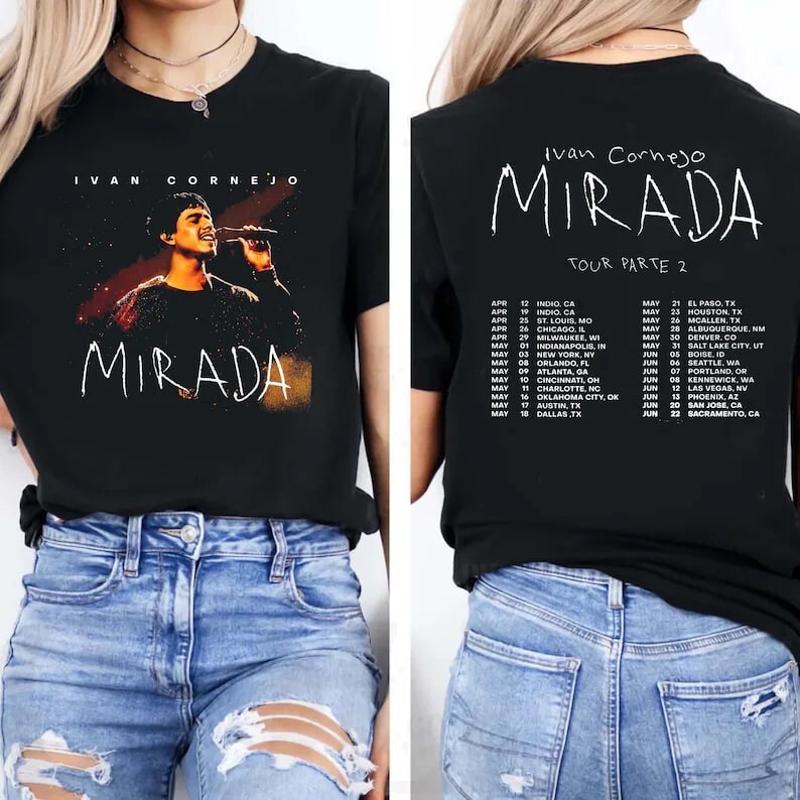 Ivan Cornejo Mirada Tour 2025 Shirt Parte 2 Tee Fan Merch Gift Idea