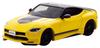 CARNEL Scale Nissan Fairlady Z Version ST Customized Edition 2023 Ikazuchi Black Finished Product 1/64 Yellow/Super