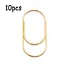 10pcs Durable Large Wide Paper Clips 50mm Kawaii Photo Paper Clip Large Size Paper Clips  Student