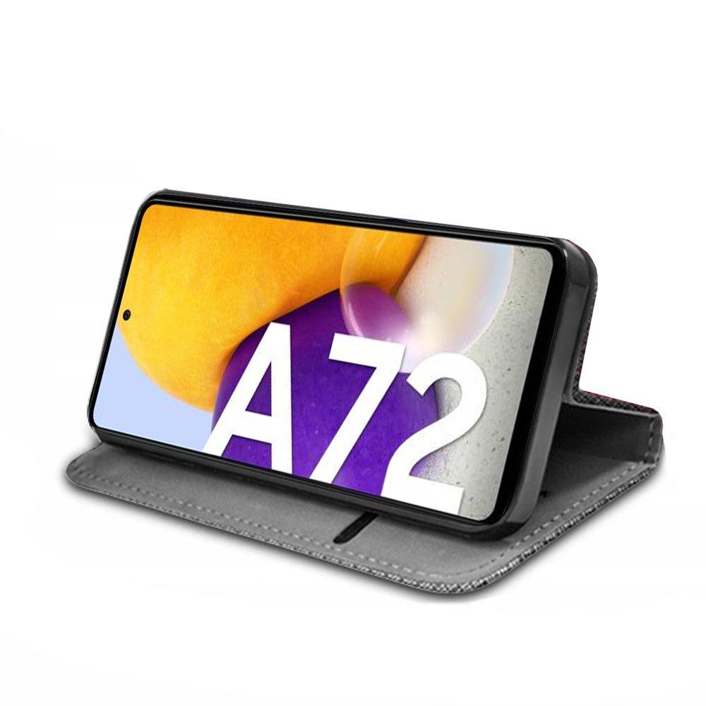 Smart Magnet case for Samsung Galaxy A72 5G / A72 LTE, Black