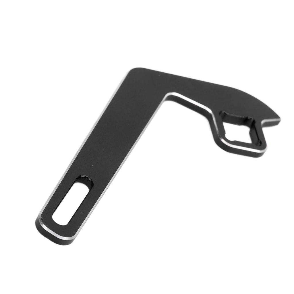 Remote Control Wheel Trigger Aluminum Alloy Single Hand Steering Wheel Controller Kit Black