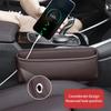 1PC Leather Car Organizer Box Car Seat Slit Gap Pocket Multifunctional Driver Seat Storage Holder Auto Interior Accessories