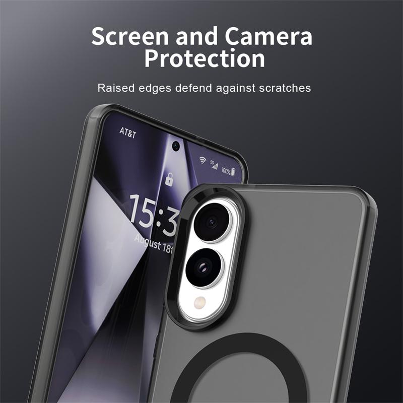 Беспроводная зарядка с магнитной адсорбцией Чехол для Samsung Galaxy S25 Edge Чехол для Samsung S25 Edge Чехол для SamsungS25 Edge