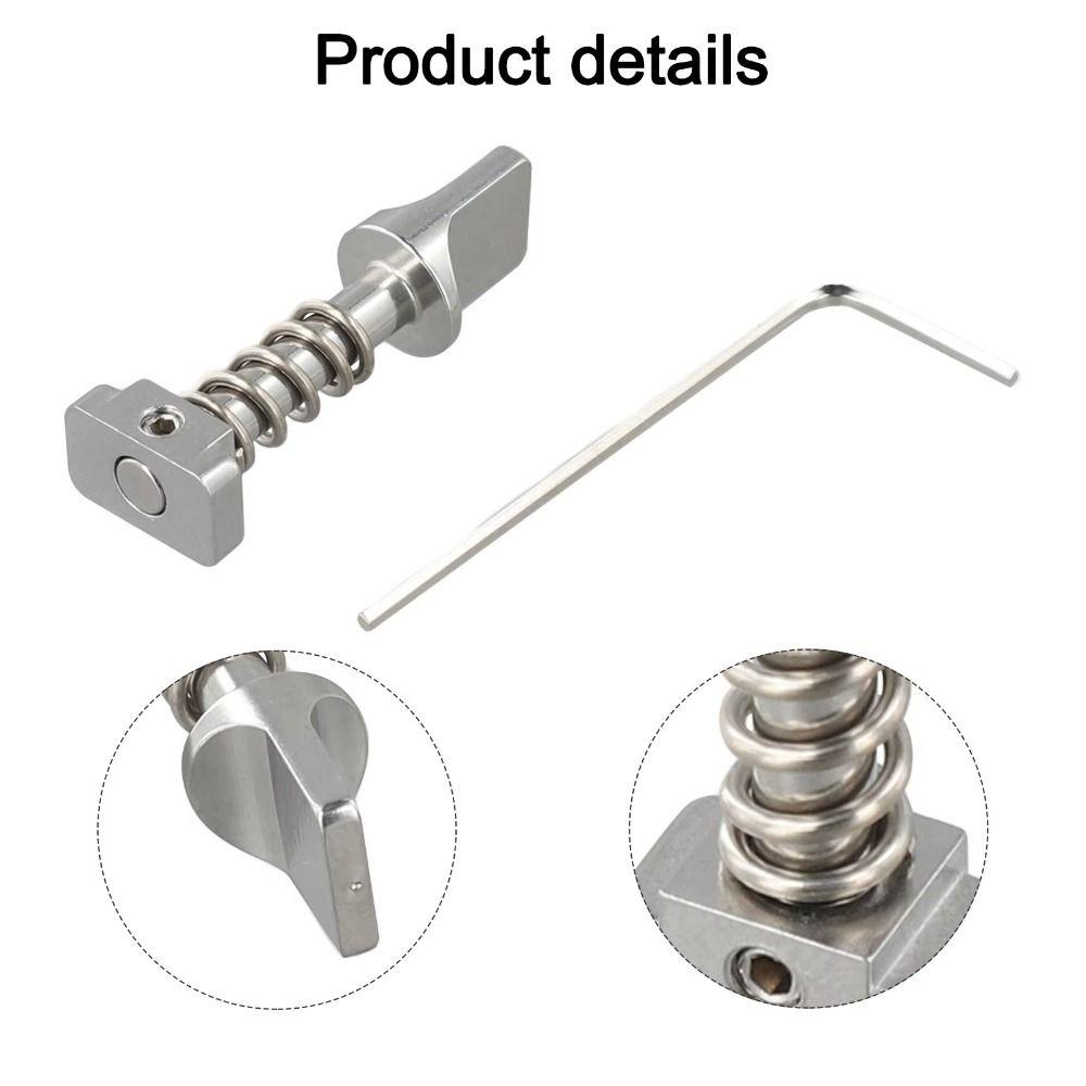 Stainless Steel Fin Screw Kit Quick Snap Surfboard Accessories Surfboard Fin Screws Longboard Use
