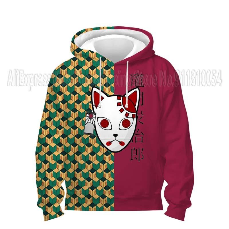 Малыши Демон Slayer 3D принт толстовки детские аниме толстовки мальчики девочки мультфильм свитера детские топы пальто Sudadera Escolar