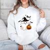 Cute Ghost Print Hoodie for Women - New Arrival Fashion Streetwear Halloween Costume Casual Comfortable Sweatshirt Top