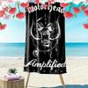 Lemmy 2D Flat Print Beach Towel, Large Soft Quick Dry Towel for Beach Camping SwimmingSSTJ0917105