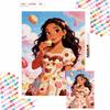 Princess Sweet Candy Cupcake Dessert Diamond Painting Handmade diy5D Mosaic Art Kit Home Decoration Gift