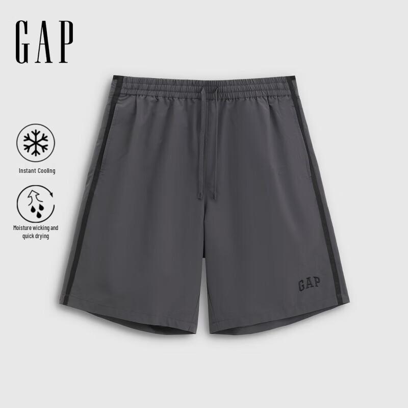Gap Мужские повседневные шорты с логотипом, отводящие влагу