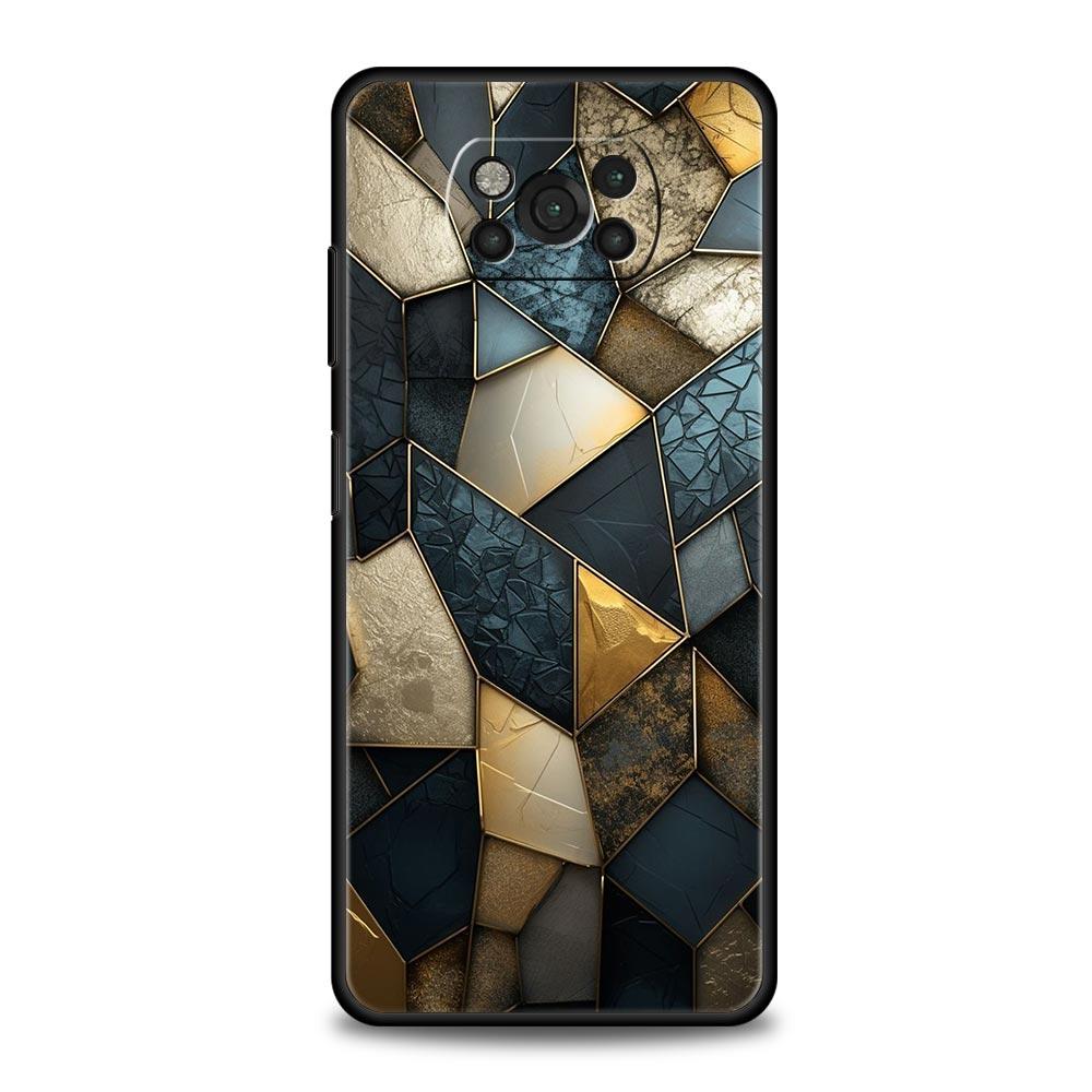 Складывающийся чехол-обложка с текстурой для Xiaomi Poco F7 Ultra F6 F5 F4 F3 X6 X5 X4 X3 NFC C51 C55 M4 GT 5G Мягкий ТПУ корпус Fundas Сумки