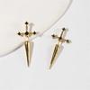 Готические серьги-мечи Kinitial Винтажные Крутые Панк Кристальные Серьги-Джекеты Готские Серьги-Кинжалы Ювелирное Изделие Подарок Для Женщин AVE
