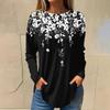 Women's 3d Print Autumn Long Sleeve Tops Women's T-Shirt O-Neck Oversized Ladies Clothin