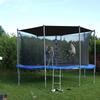 Тент от солнца для батута Круглая сетка Тент-навес Сетка для защиты батута Защита пружин Навес для батута 6/8 опор