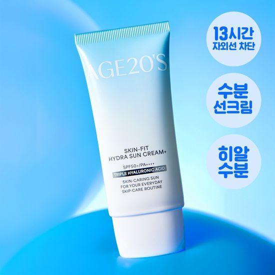 AGE20S Skin Fit Солнцезащитный крем с гиалуроновой кислотой Plus 50 мл
